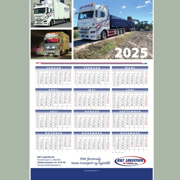 Vegg kalender - Bilde 3
