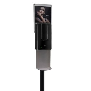 Berøringsfri dispenser Sort Gulvmodell