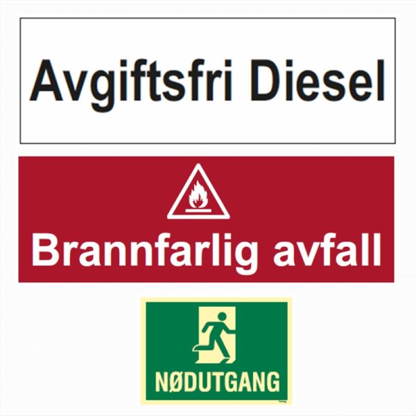 Store etiketter