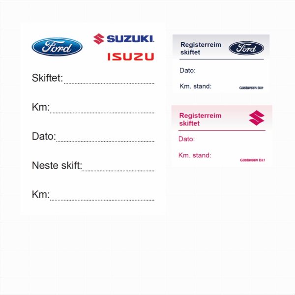Service etiketter