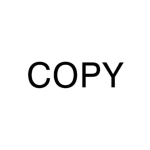 Evermark COPY stempel