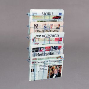 Brosjyrestativ vegg 43x77cm