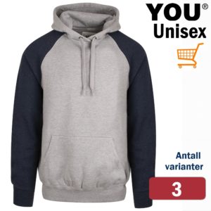 3852 Harlem raglan Hettegenser