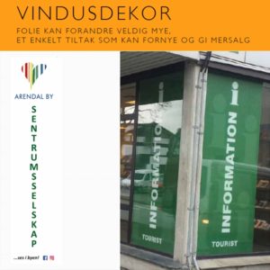 Turistkontor Vindusdekor