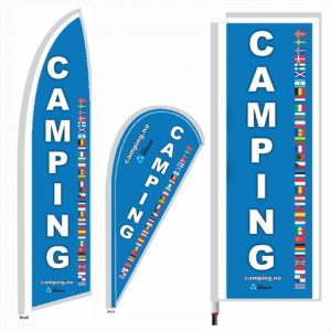 Beachflagg Camping