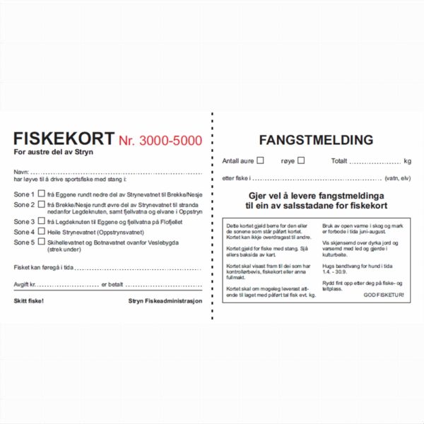 Fiskekort - Bilde 2