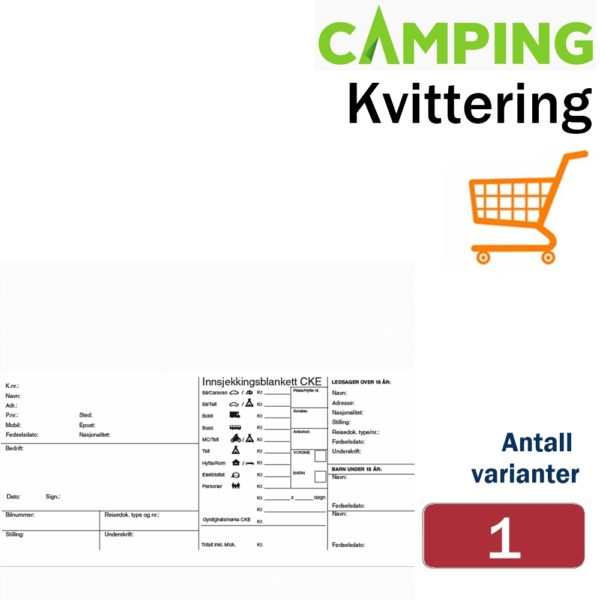 Campingkvittering