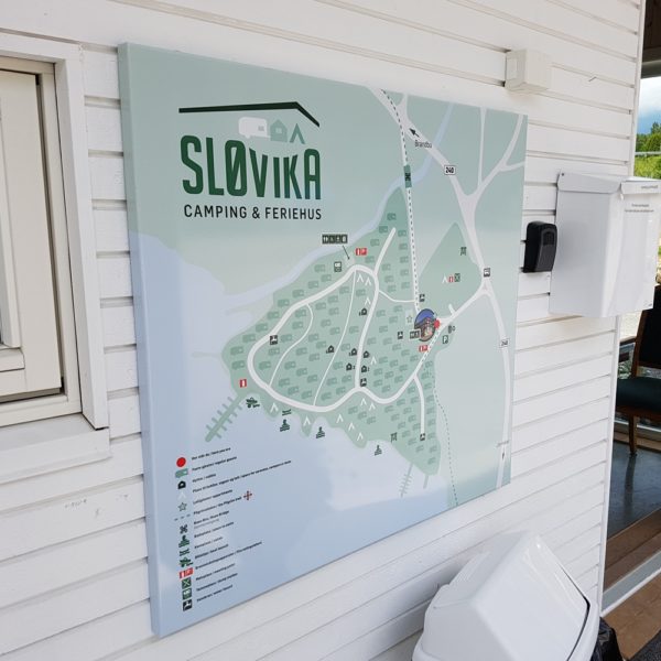 Skilt på vegg inne eller ute - Bilde 5