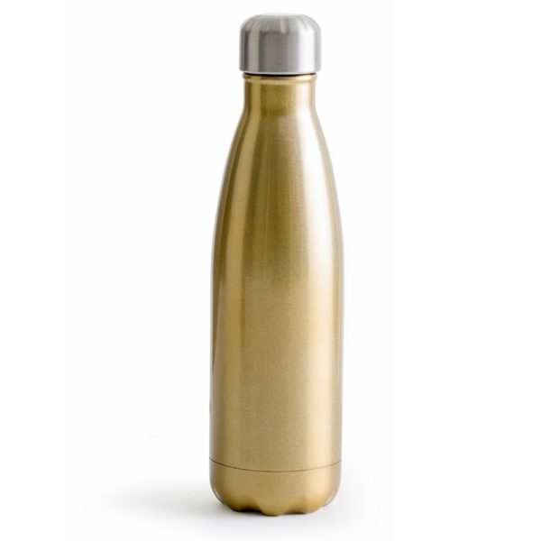Stålflaske, gull 0,5l