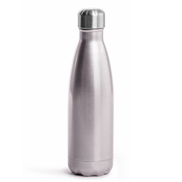 Stålflaske, rosa 0,5l