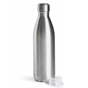 Stålflaske, sølv 0.5l