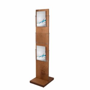 Brosjyreholder i Tre for messestands