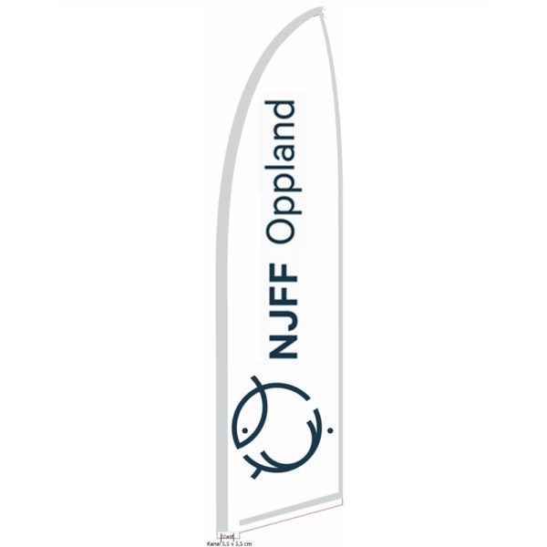 NJFF Beachflagg Haifinne wide