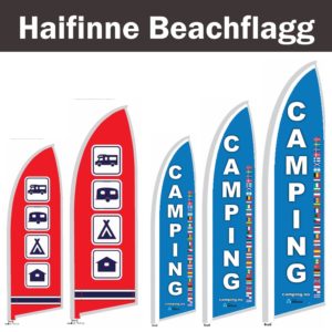 Sober Haifinne Beachflagg
