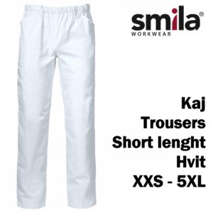 KAJ TROUSERS SHORT LENGTH HVIT