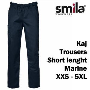 KAJ TROUSERS SHORT LENGTH MARINE