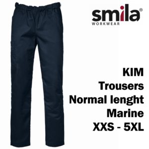 KIM TROUSERS NORMAL LENGTH MARINE