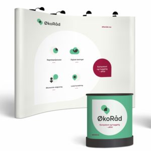 Øko Råd Messevegg med Disk