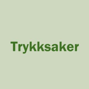 Trykksaker