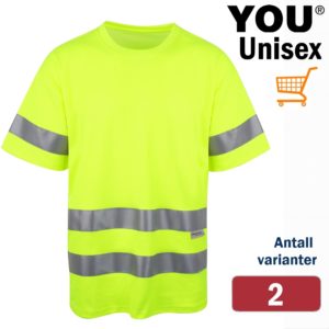 4606 LANDSKRONA Unisex HI-VI t-skjorte