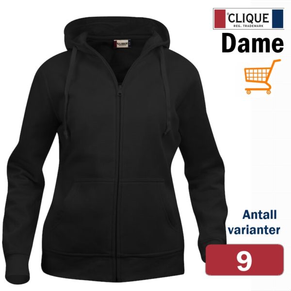 Basic Hoody Full Zip Ladies