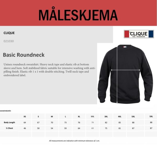 Basic Roundneck (U) - Bilde 3