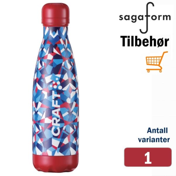 NOR Stålflaske 50 CL Dazzle Camo