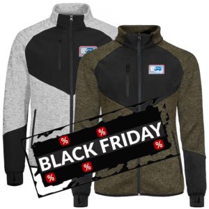 NB - Strikket Fleecejakke, Dame og Herre