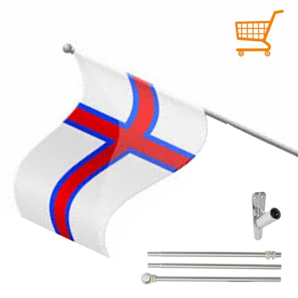Balkongflagg Færøyene
