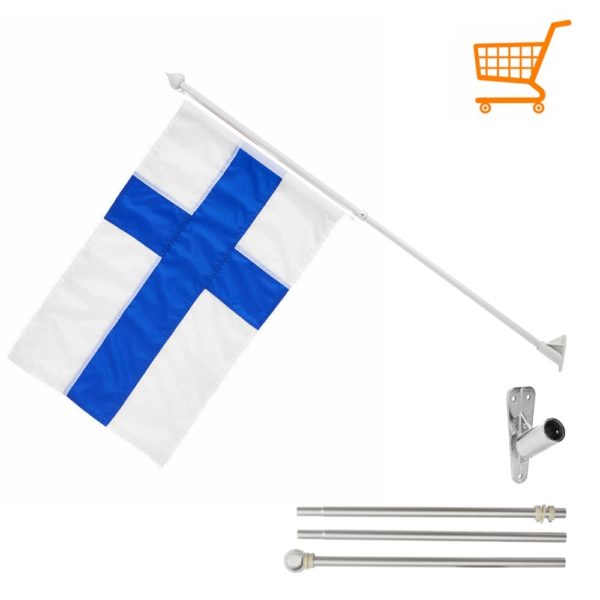 Balkongflagg Finland