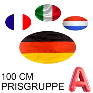 Nasjonsflagg Kat. A 100 cm