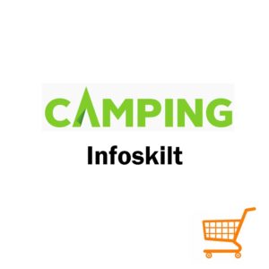 Informasjonsskilt Dørskilt Camping