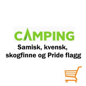 Samisk, kvensk, skogfinne og Pride flagg