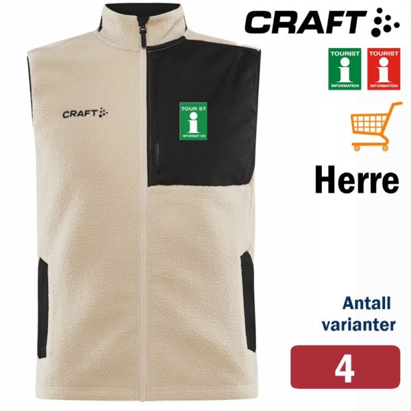 Turistkontor Pile Fleece Vest M