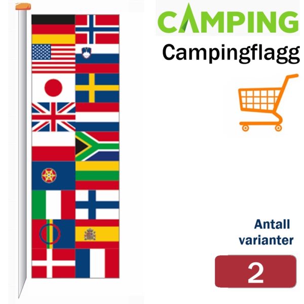 18 Nasjoners og NHO flagg 300x100