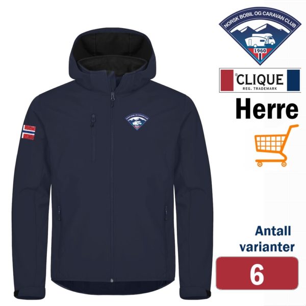 NBCC Softshell hettejakke HERRE