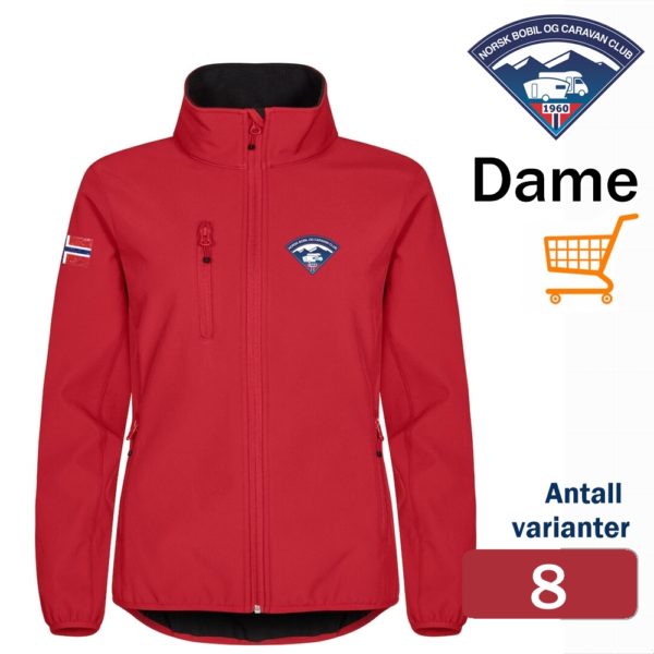 NBCC Classic Softshell Jacket DAME
