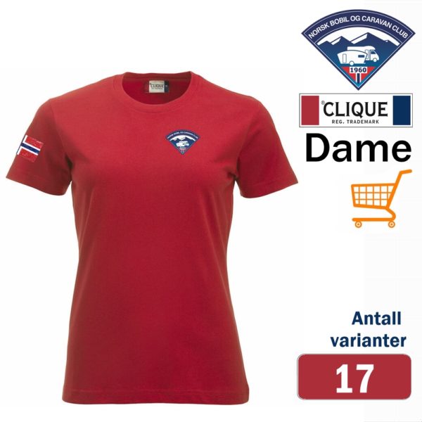 NBCC T-SKJORTE DAME