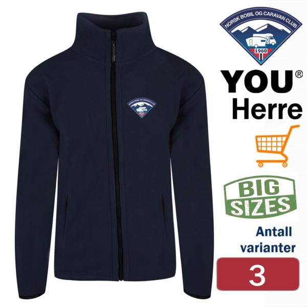 NBCC Fleece Jakke Herre