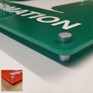 Skilt turistkontor Acryl