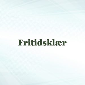 Fritidsklær