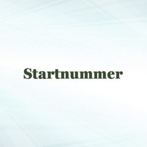 Startnummer