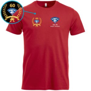 Jubileums T-Skjorte Bergen-Hordaland (H)