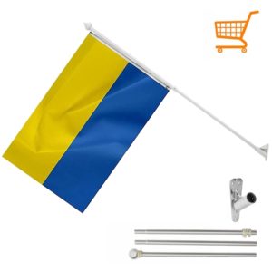 Balkongflagg Ukraina