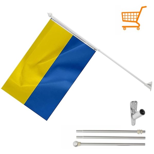 Balkongflagg Ukraina
