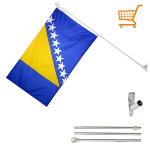 Balkongflagg  Bosnia-Hercegovina