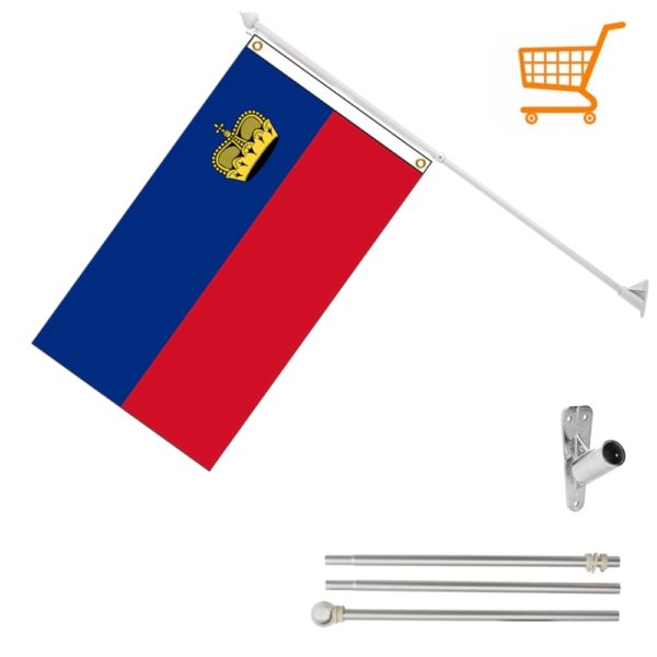 Balkongflagg  Lichtenstein Sydd