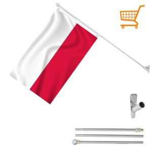 Balkongflagg Polen