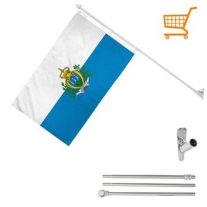 Balkongflagg San Marino