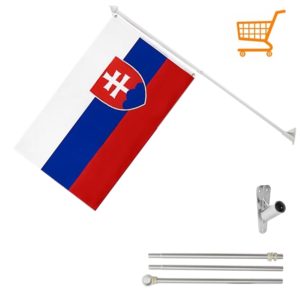 Balkongflagg Slovakia